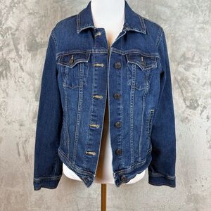 Old Navy Denim Jean Jacket Dark Blue Wmn’s M